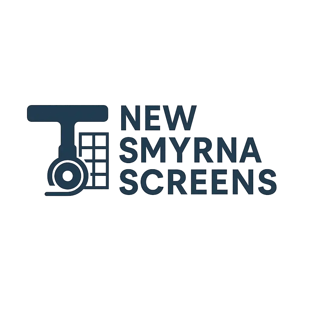 New Smyrna Screens company logo – local screen repair and enclosure contractor in New Smyrna, FL.